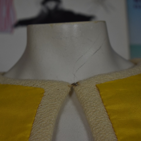 SOLD True Vintage 40s Bolero Cropped Shrug Jacket - Picture 5 of 7